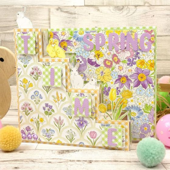 Hunkydory Crafts Luxury Shaped Card Blanks & Envelopes 5-Sets- Climbing Steps Card