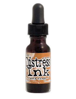 Ranger- Tim Holtz- Distress Ink Re-inker 0.5 fl oz- Rusty Hinge