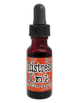 Ranger- Tim Holtz- Distress Ink Re-inker 0.5 fl oz- Crackling Campfire