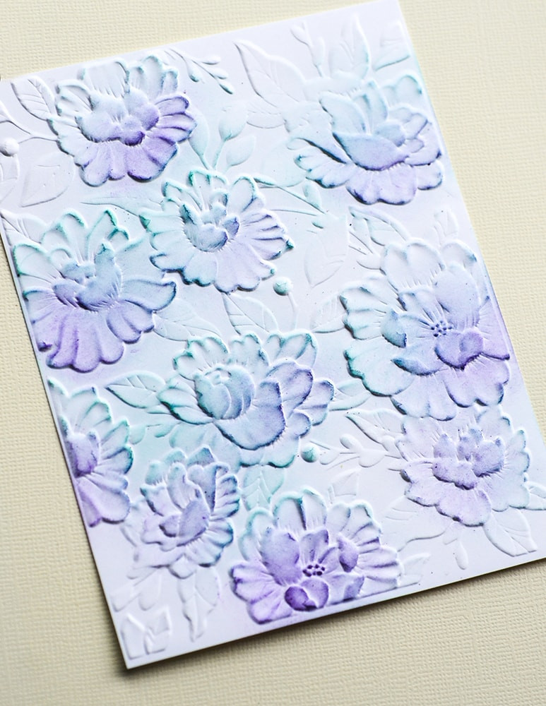 Memory Box- Open Studio- 3D Embossing Folder- Blooming EF1014