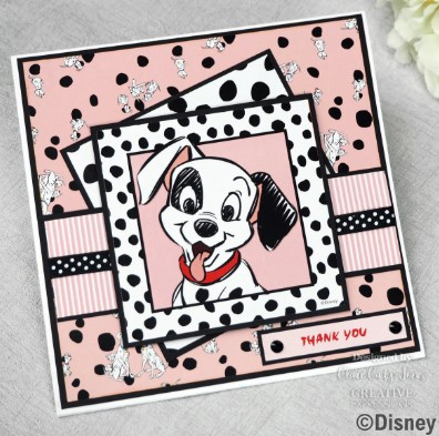 Disney Classics 8x8 Card Making Kit- 101 Dalmatians - Simply