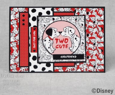 Disney Classics 8x8 Card Making Kit- 101 Dalmatians - Simply