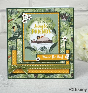 Disney Classics 8x8 Card Making Kit- The Jungle Book