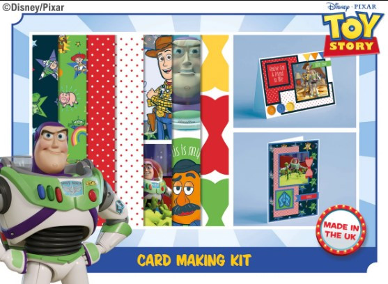 Disney Pixar Large A4 Card Kit- Toy Story