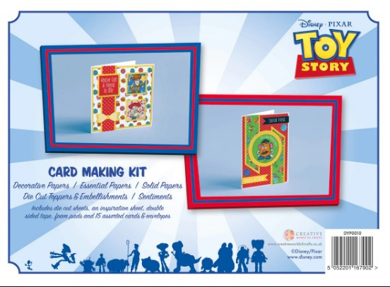 Disney Pixar Large A4 Card Kit- Toy Story