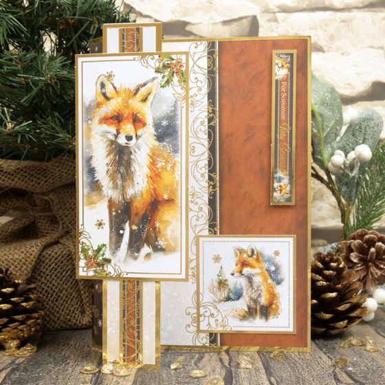 Hunkydory Crafts Winter Woodland Luxury Topper Collection WINTWOOD101