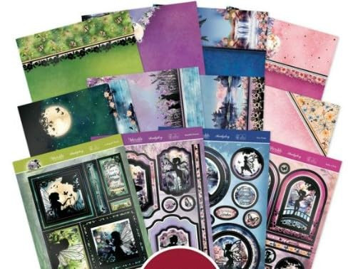 Hunkydory Crafts Moonlight Fairies Luxury Topper Collection MF101