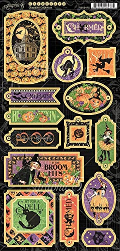 Graphic 45 - Charmed Chipboard Collection