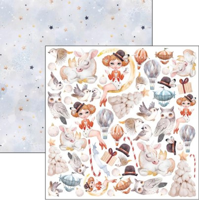 Ciao Bella 6"x 6" Fussy Cut Pad- 3 each of 8 Double-sided Papers- Dreamland