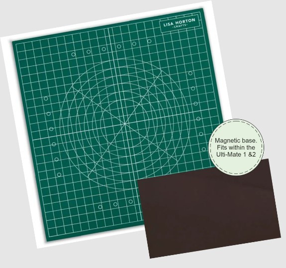 Lisa Horton Crafts- Magnetic Cutting and Blending Mat