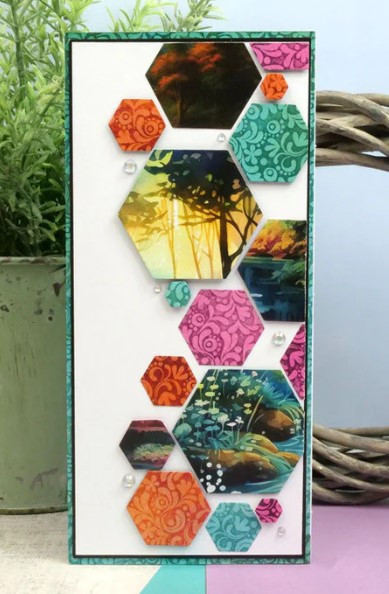 Hunkydory Crafts Duo Design Paper Pack- Magical Landscapes & Stunning Swirls