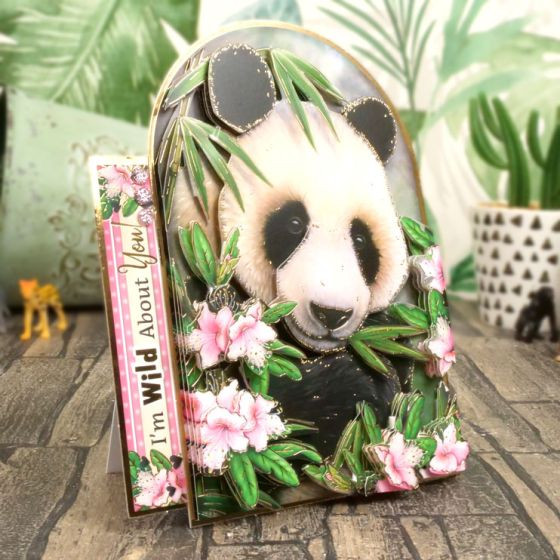 Hunkydory Crafts Into The Wild Deco-Large Set- Wild About You WILDDEC912