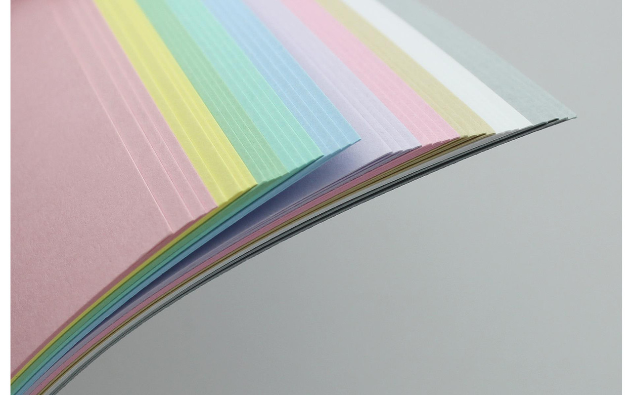 Paper Accents 5x7 Cardstock Rainbow Pack - 250pc- Mellow Hues