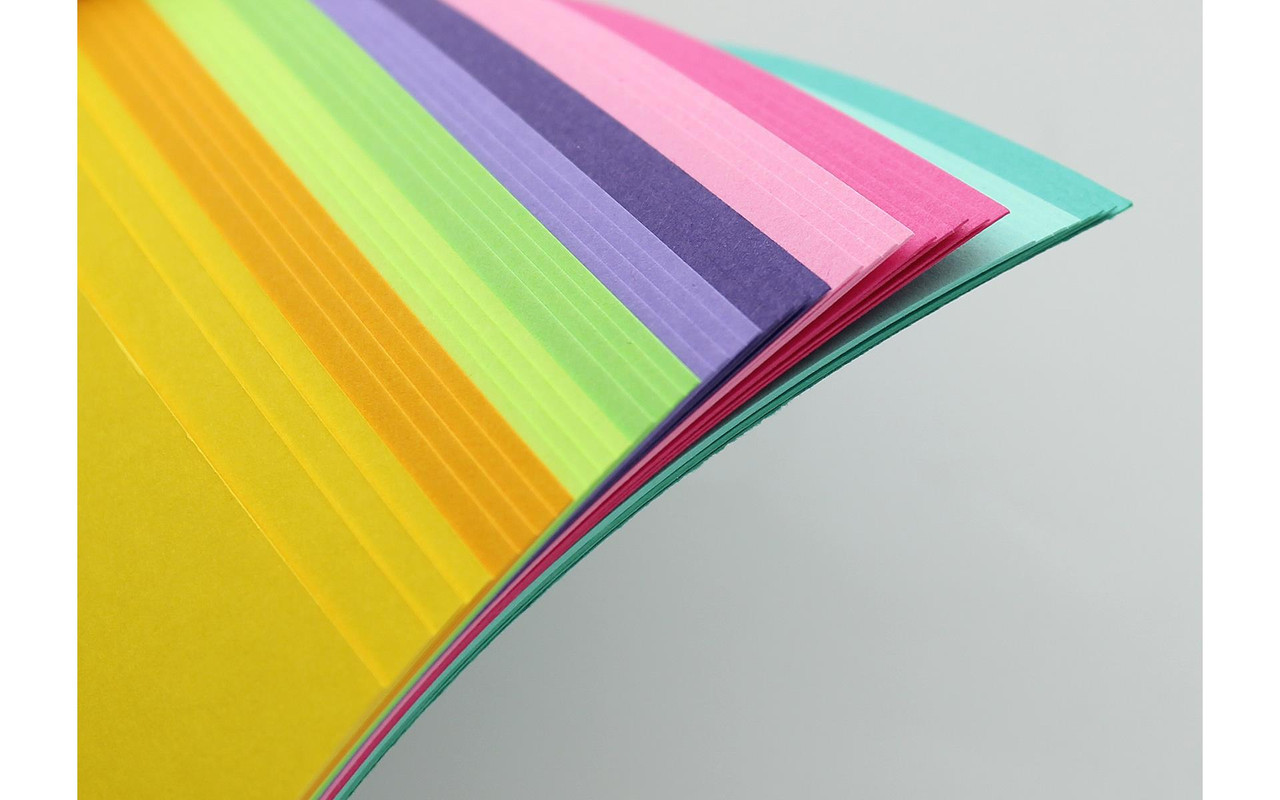 Paper Accents 5x7 Cardstock Rainbow Pack - 250pc- Candy Duos