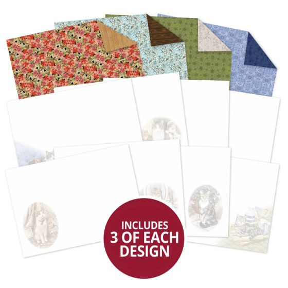 Hunkydory Crafts Purr-fect Days- Luxury Card Inserts & Papers PURR102