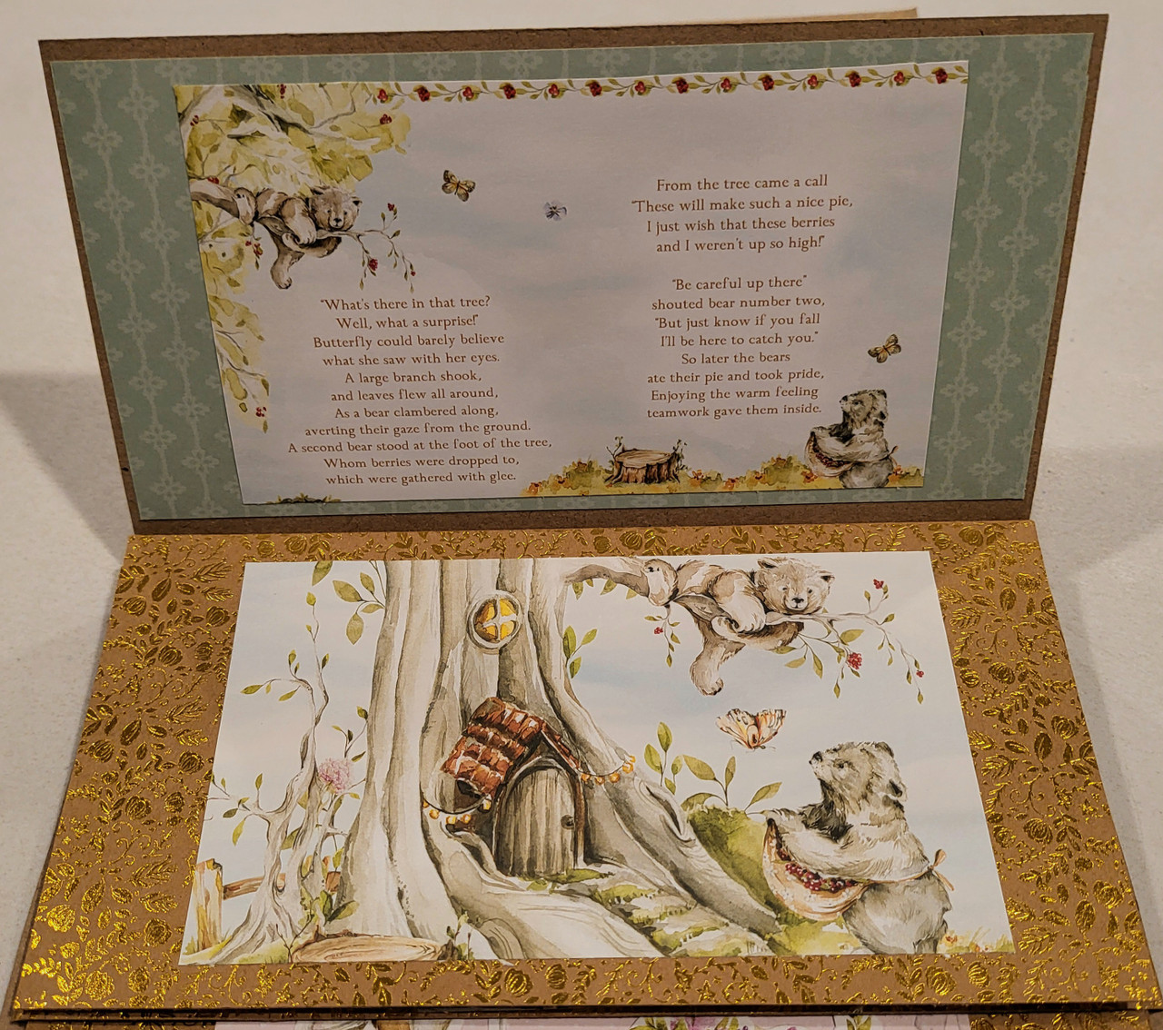 Live Stream Storybook Woods Waterfall Book