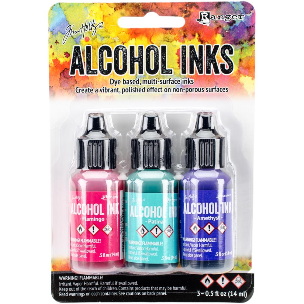 Ranger Tim Holtz Alcohol Inks- 3PKG- Beach Deco