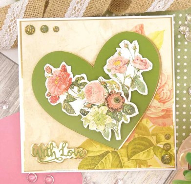 Hunkydory Crafts - Delightful Die-Cuts A5 Pad- World of Roses