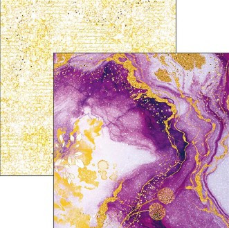 Ciao Bella 8"x 8" Paper Pad- 12 Double-sided papers- Ethereal