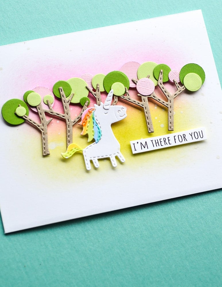 Poppystamp Die- Whittle Unicorn