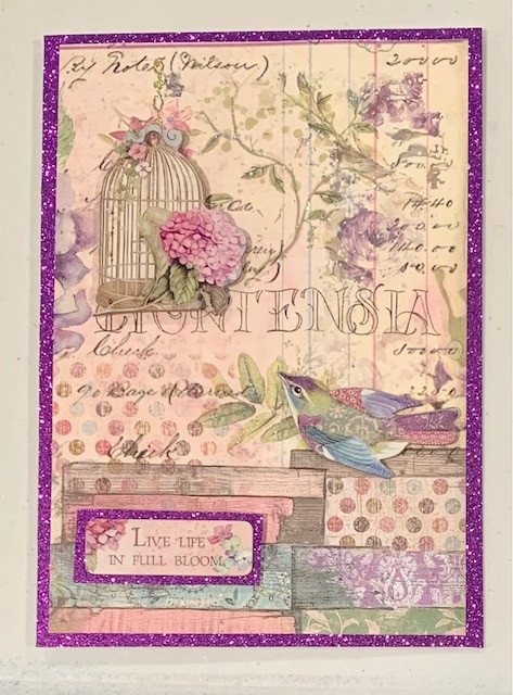 Live Stream Work Along Class Kit -- Hortensia -- Makes 8 Cards Using New Techniques & Materials