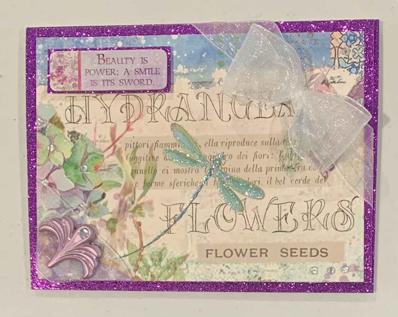 Live Stream Work Along Class Kit -- Hortensia -- Makes 8 Cards Using New Techniques & Materials