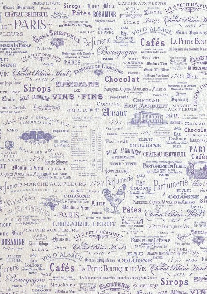 Ciao Bella Deluxe Paper A4 Pearl Papers 5 /pkg - Morning in Provence