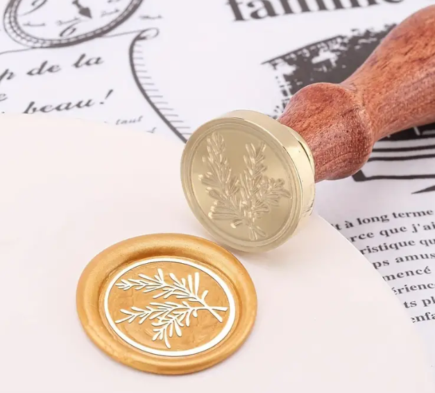 Sealing Wax Seal Stamp -Brass Tree Sprig