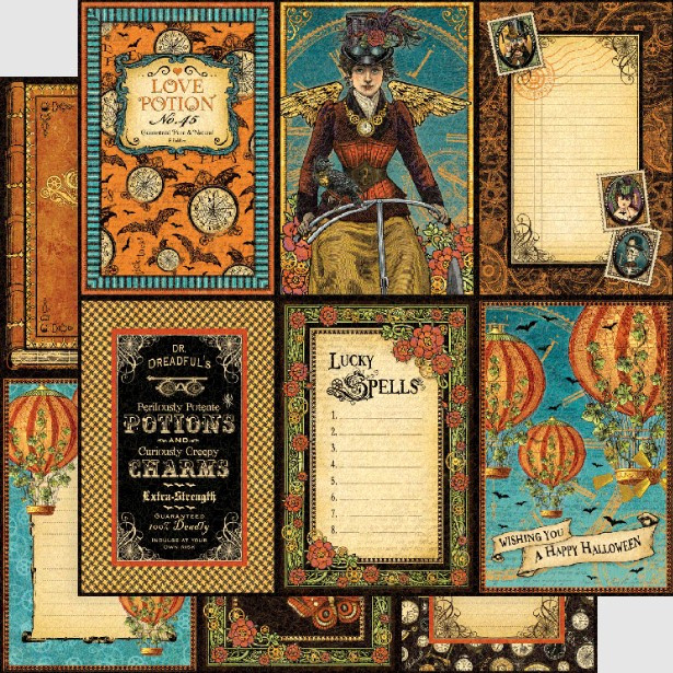 Graphic 45 - Collection Pack - Steampunk Spells Deluxe Collector's Edition
