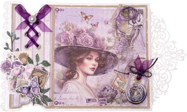 Studio Light Jenine's Mindful Art Collection- Victorian Dreams- Wax Beads