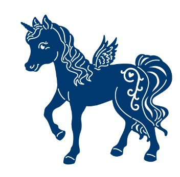 Tattered Lace Twinkle Unicorn Die TLD0049