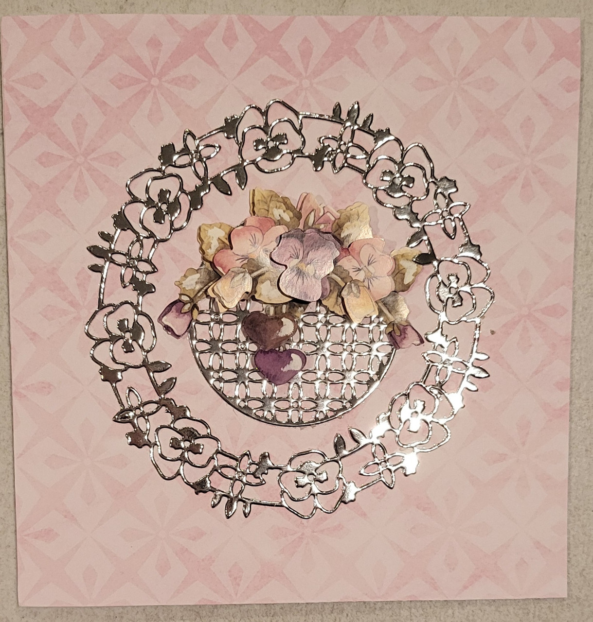 Live Stream Painted Pansy From FInd It Trading -- 12 Card Class