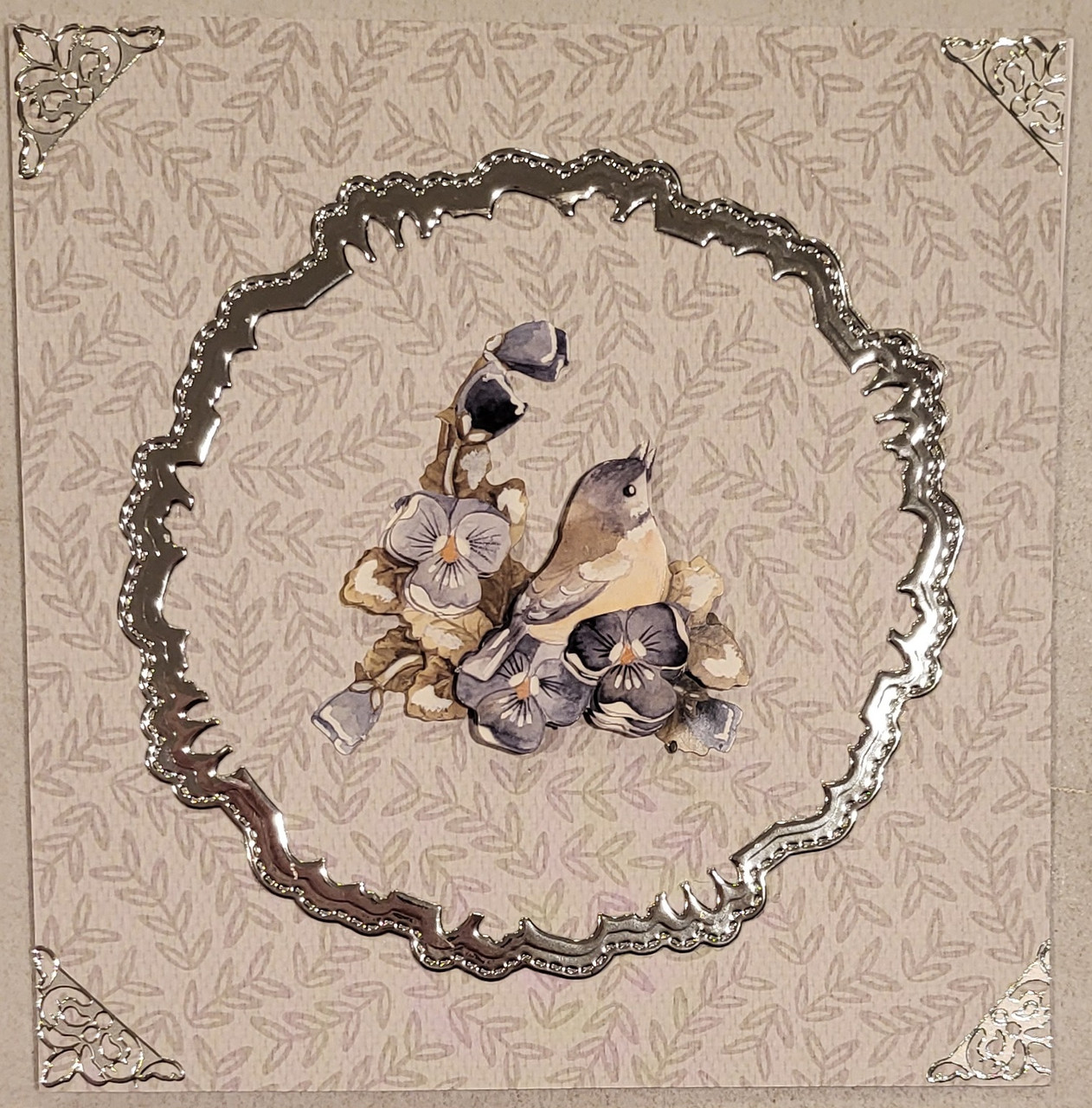 Live Stream Painted Pansy From FInd It Trading -- 12 Card Class