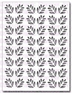 Frantic Stamper Cutting Die- Leafy Card Panel