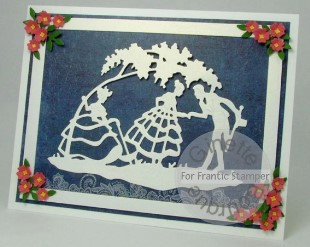 Frantic Stamper Cutting Die- Victorian Courtship