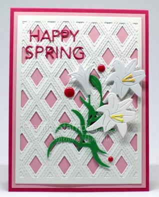 Frantic Stamper Cutting Die- Easter Lily