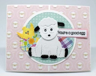 Frantic Stamper Cutting Die- Darling Lamb