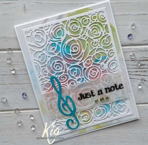 Frantic Stamper Cutting Die- Heart Clef