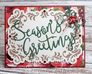 Frantic Stamper Cutting Die- Brocade Frame