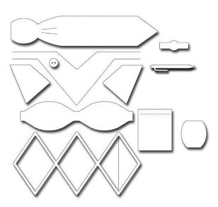 Frantic Stamper Cutting Die- Shirt Card Maker