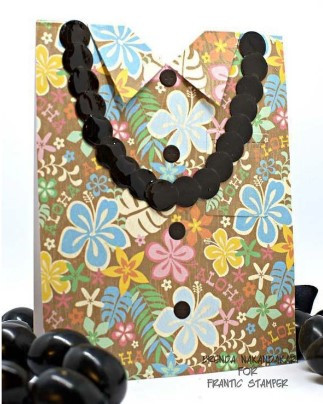 Frantic Stamper Cutting Die- Shirt Card Maker