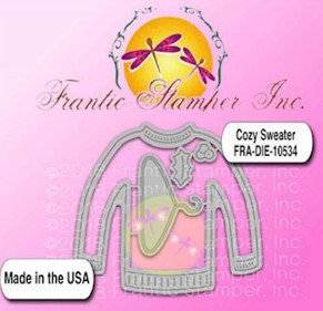 Frantic Stamper Cutting Die- Cozy Sweater