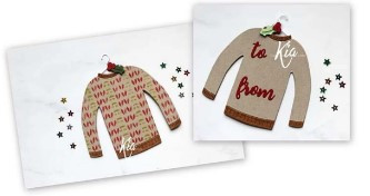 Frantic Stamper Cutting Die- Cozy Sweater