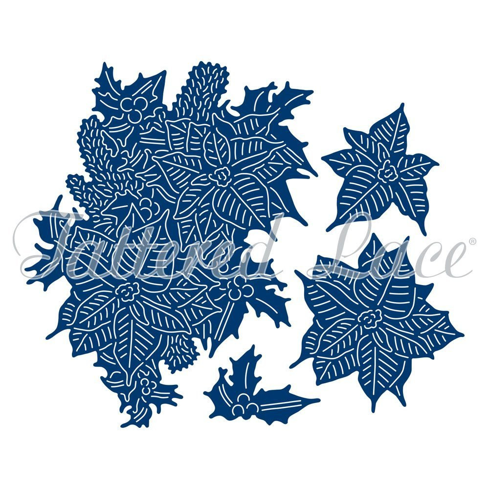 Tattered Lace Essentials - Charisma Poinsettia D895