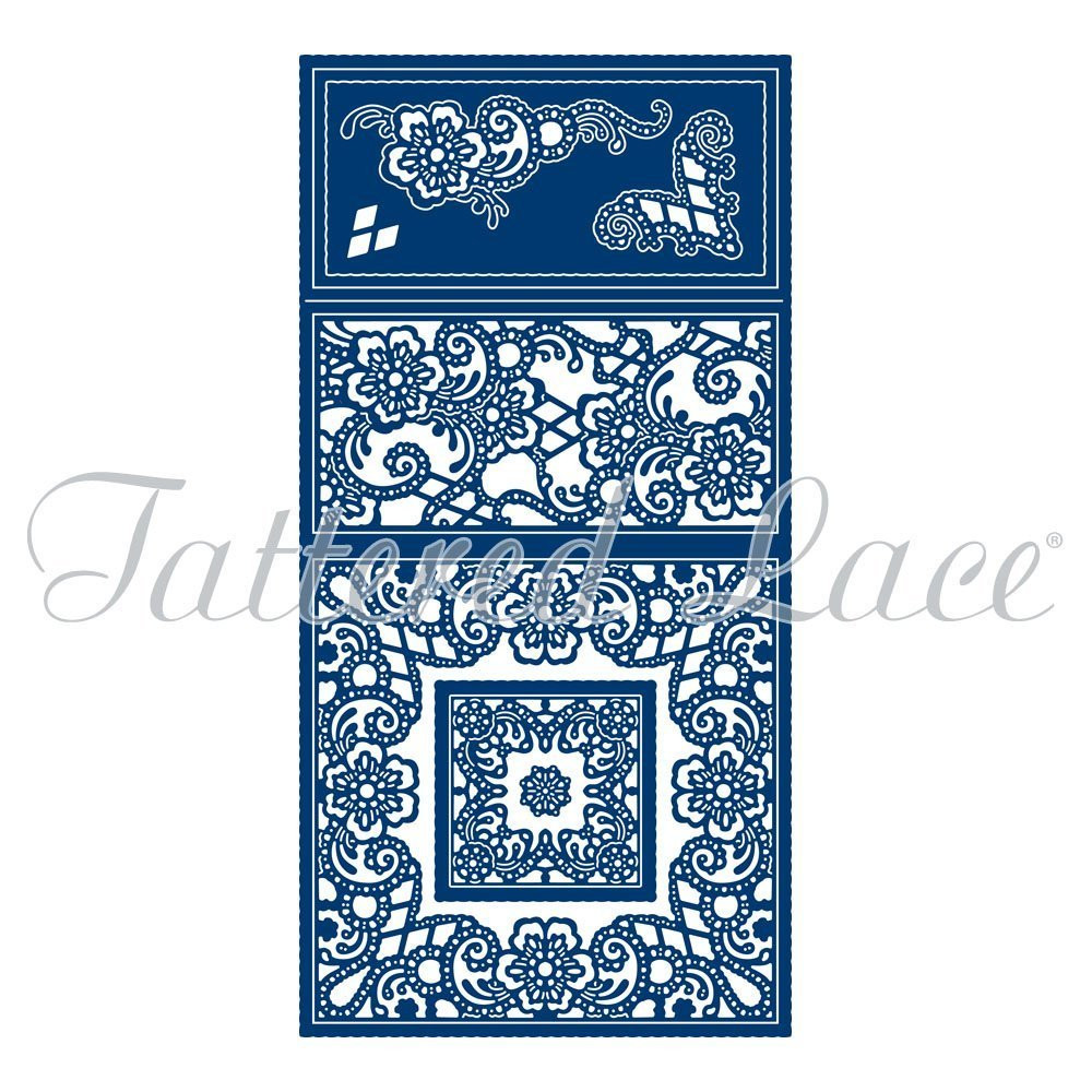 Tattered Lace Ornamental Easel Card Cutting Dies Set TLD0265 Includes 10-Dies