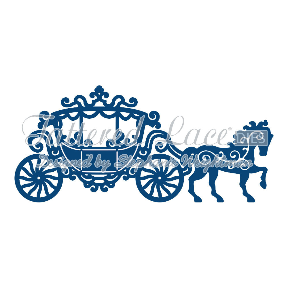 Tattered Lace - Lace Carriage Cutting Die D231