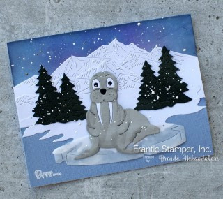 Frantic Stamper Cutting Die- Cute Walrus