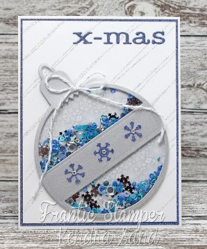 Frantic Stamper Cutting Die- Shaker Ornament