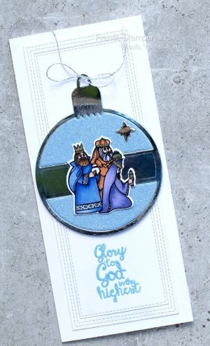 Frantic Stamper Cutting Die- Christmas Angel Matching Dies