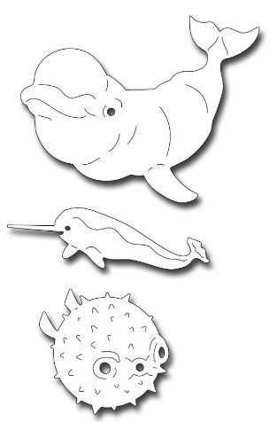 Frantic Stamper Cutting Die- Sea Buddies